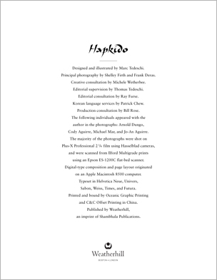 Sample pages from 'Hapkido: An Introduction to the Art of Self-Defense', the first introductory text to provide a concise overview of Hapkido in its entirety, with essential material for novices.